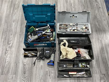 3 TOOL CASES FULL OF TOOLS