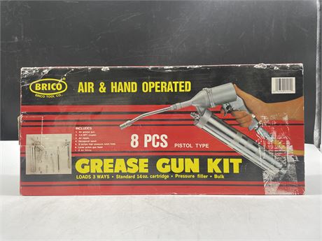 BRILO AIR & HAND GREASE GUN KIT