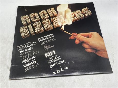 VARIOUS ARTISTS - ROCK SIZZLERS - EXCELLENT (E)