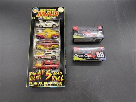 7 SMALL DIE-CAST COLLECTABLE CARS (New)