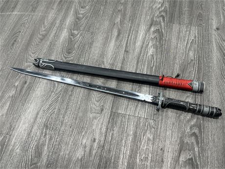 STAR WARS THEMED STAINLESS STEEL SWORD (36”)