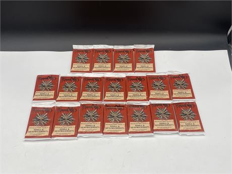 18PACKS OF 1995 BLOOD WARS CGC ESCALATION SET 1 - 1ST ED. - 15CARDS / PACK
