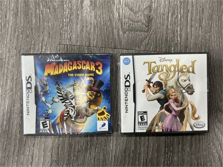2 SEALED NDS GAMES