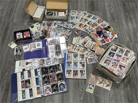LARGE LOT OF NHL / NBA CARDS