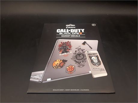 SEALED - CALL OF DUTY DECALS