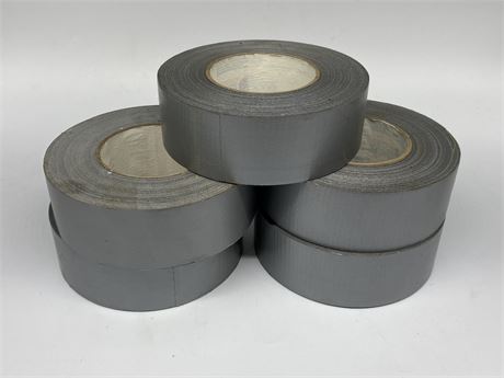 5 ROLLS OF DUCT TAPE