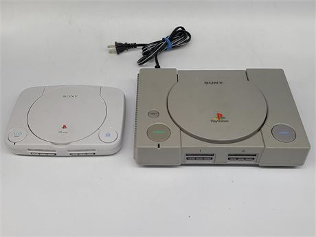 SMALL PS1 AND SONY PLAYSTATION