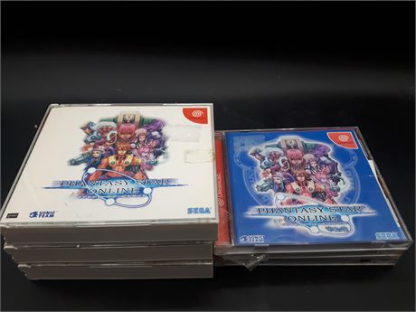 COLLECTION OF JAPANESE DREAMCAST GAMES - VERY GOOD CONDITION