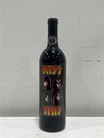 1997 1ST EDITION SEALED KISS DEALCOHOLIZED WINE -