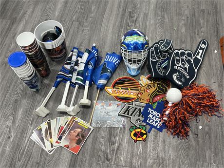 LOT OF SPORT COLLECTABLES