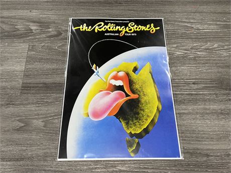 THE ROLLING STONES REPRINT CONCERT POSTER - 18”x12”
