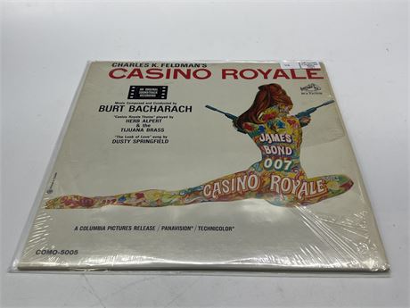 ORIGINAL 1967 CDN PRESS JAMES BOND CASINO ROYALE SOUNDTRACK - VG