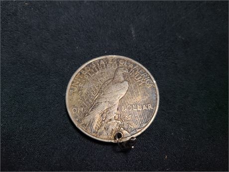 1922 ONE DOLLAR AMERICAN COIN (925 STERLING)