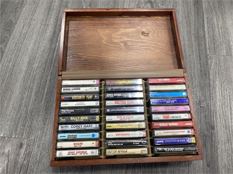 LOT OF GOOD TITLE CASSETTES IN CASE