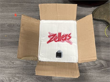 3000 PLASTIC ZELLERS BAGS 9.5”x11”
