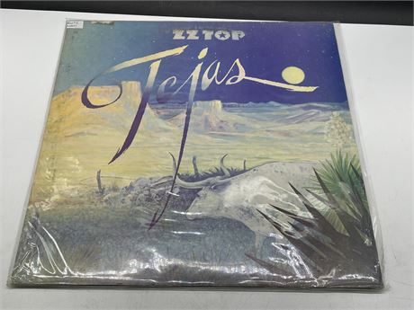 ZZ TOP EARLY LABEL - TEJAS - EXCELLENT (E)