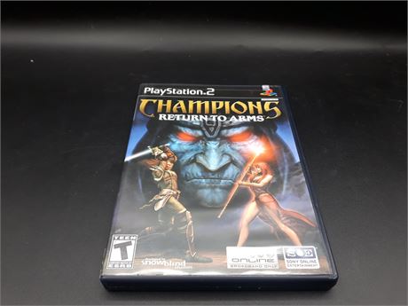 CHAMPIONS RETURN TO ARMS - VERY GOOD CONDITION - PS2
