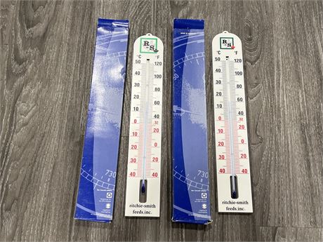 2 MADE IN GERMANY T.F.A. THERMOMETERS