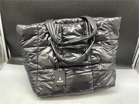 (NEW WITH TAGS) MACKAGE BLACK BAG