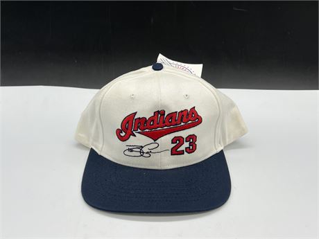 NEW OLD STOCK CLEVELAND INDIANS SNAP BACK HAT