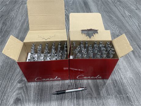 2 BOXES OF 20 CANADA PENS