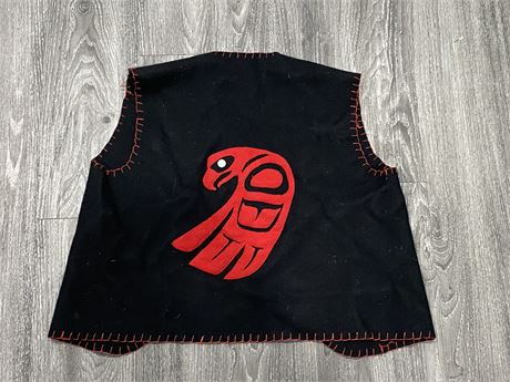 BEAUTIFUL HAND MADE FIRST NATIONS VEST