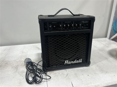 RANDALL RG25RXM GUITAR AMP W/MICROPHONE