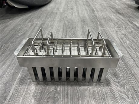 COMMERCIAL STAINLESS STEEL POPSICLE MAKER - 16”x6”x5”