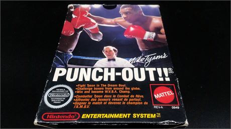 COMPLETE WITH BOX & INST. - MIKE TYSON'S PUNCH OUT (NES)