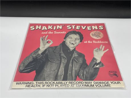 SHAKIN’ STEVENS & THE SUNSETS - UK PRESS - EXCELLENT (E)