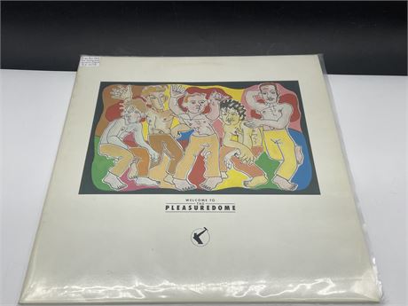 FRANKIE GOES TO HOLLYWOOD - WELCOME TO THE PLEASUREDOME 2 LP - EXCELLENT (E)