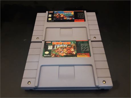 COLLECTION OF DONKEY KONG GAMES FOR SNES