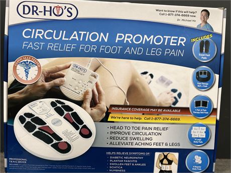 DR HO’S FOOT & LEG MASSAGE CIRCULATION PROMOTER (LIKE NEW)
