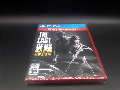 SEALED - LAST OF US REMASTERED - PS4
