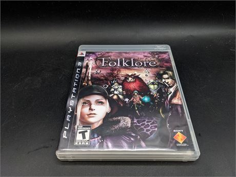 FOLKLORE - VERY GOOD CONDITION - PS3