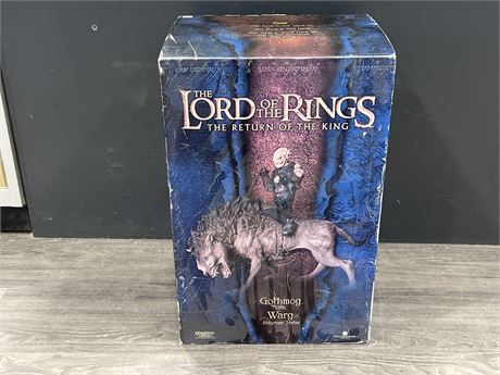 LORD OF THE RINGS GOTHMOG SIDESHOW FIGURE IN BOX #810/4500