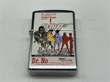 007 DR. NO ZIPPO LIGHTER