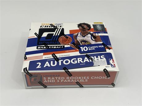 2020/21 NBA DONRUSS PANINI CARD BOX (10 Cards) SEALED