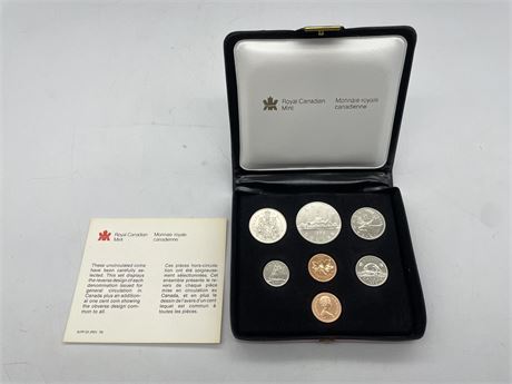 1979 ROYAL CANADIAN MINT UNCIRCULATED COIN SET
