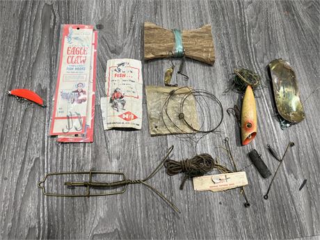 ANTIQUE FISHING TACKLE