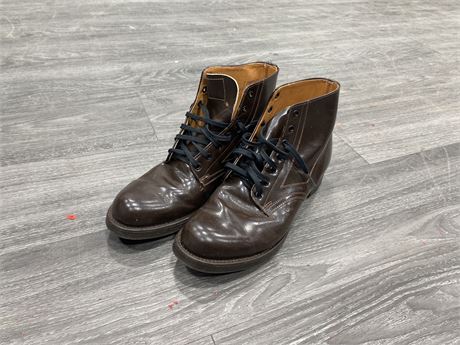SIZE 9.5 POLICE BOOT GOOD CONDITION