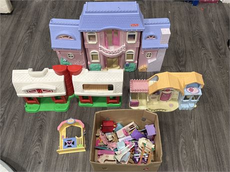 ASSORTED FISHER PRICE TOY LOT