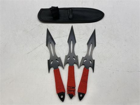 3 THROWING KNIFE SET (7”)