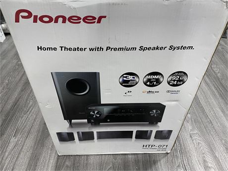PIONEER HTP-071 HOME THEATRE PACKAGE (Like new)
