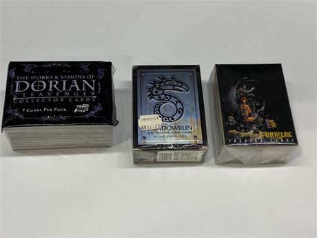 3 COLLECTOR CARD SETS