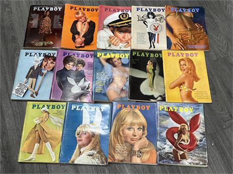 (14) 1960/70s PLAYBOYS