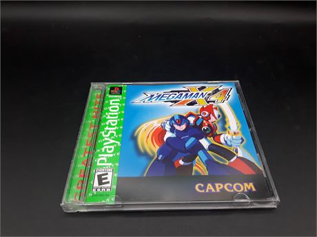 MEGA MAN X4 - VERY GOOD CONDITION - PLAYSTATION ONE
