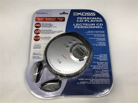 NOS KOSS PERSONAL CD PLAYER
