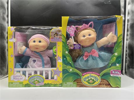 2 NEW CABBAGE PATCH KIDS DOLLS