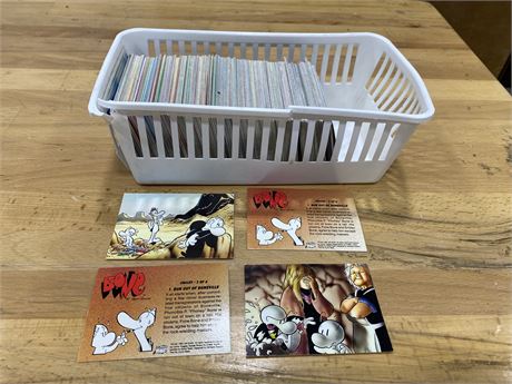 BOX OF 90s BONE COLLECTOR CARDS
